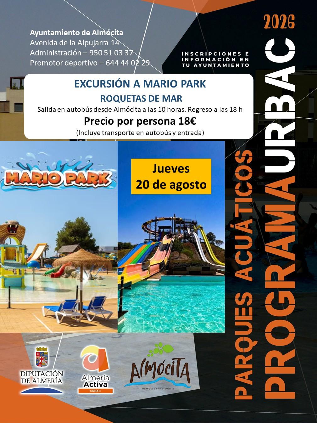 Excursión a Mario Park.